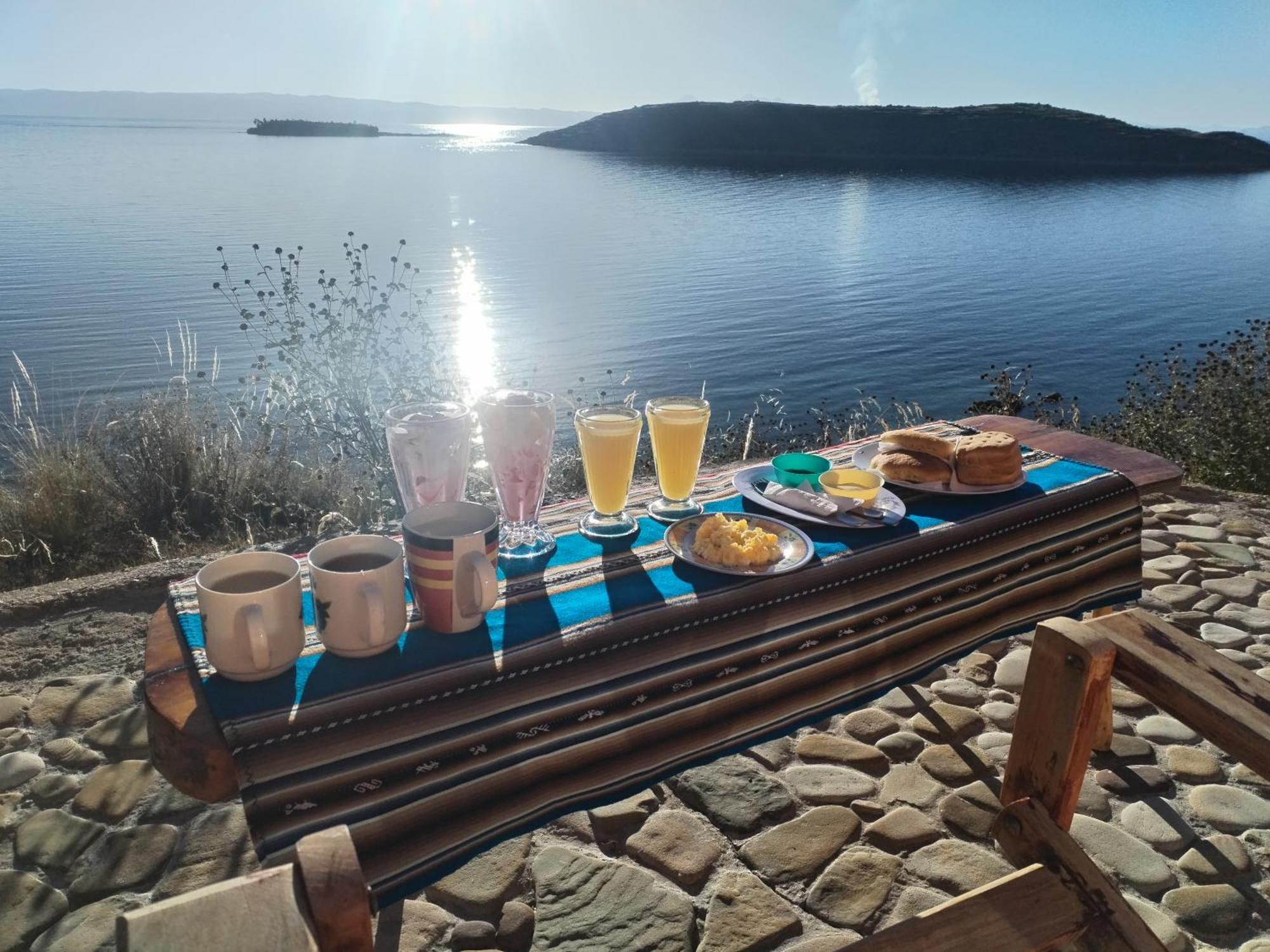 Ecolodge Inti Wata Comunidad Challapampa المظهر الخارجي الصورة