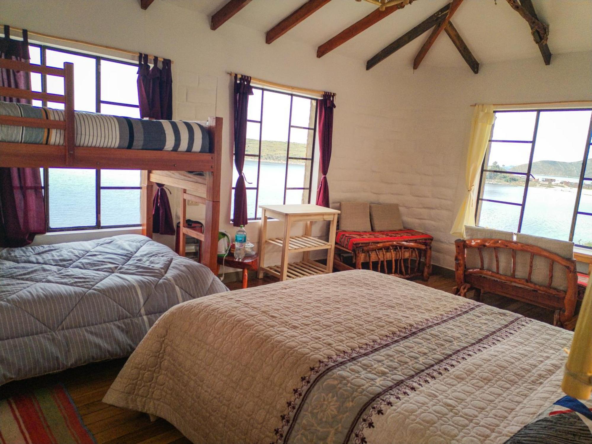 Ecolodge Inti Wata Comunidad Challapampa المظهر الخارجي الصورة