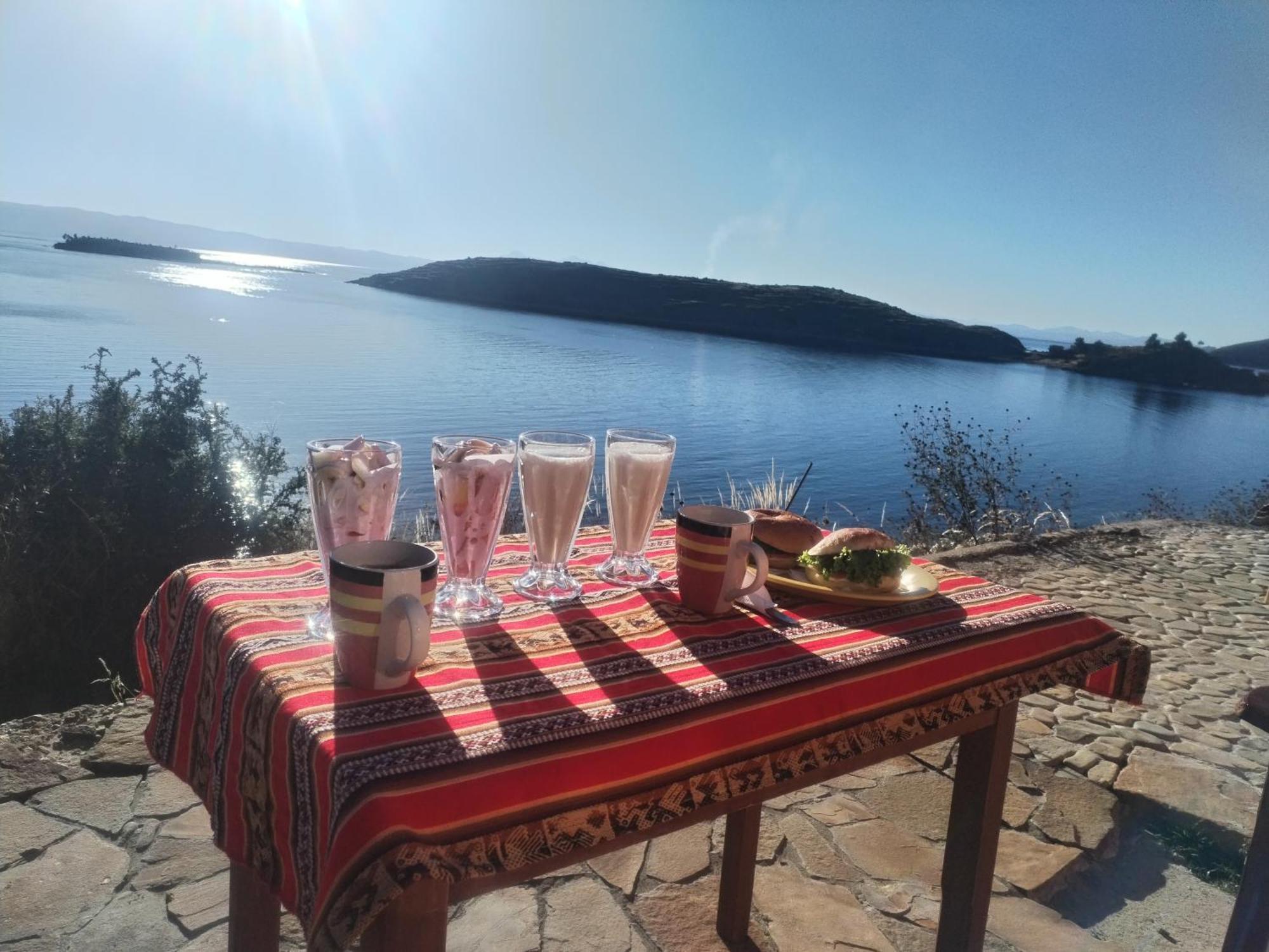 Ecolodge Inti Wata Comunidad Challapampa المظهر الخارجي الصورة